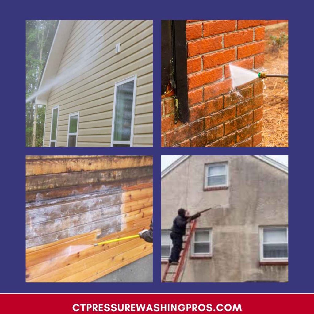 Power Washing Different Types of Siding 