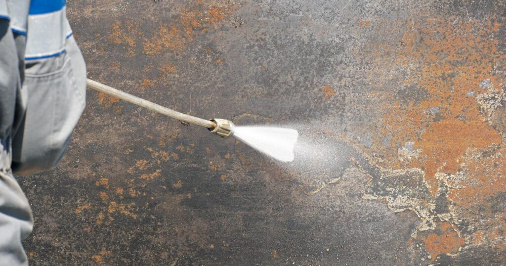 Mistakes to Avoid When Power Washing Rust