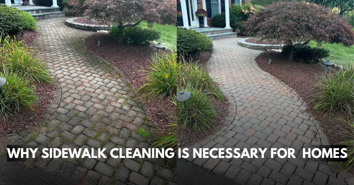 WHY SIDEWALK CLEANING IS NECESSARY FOR A HAPPY & HEALTHY HOMES