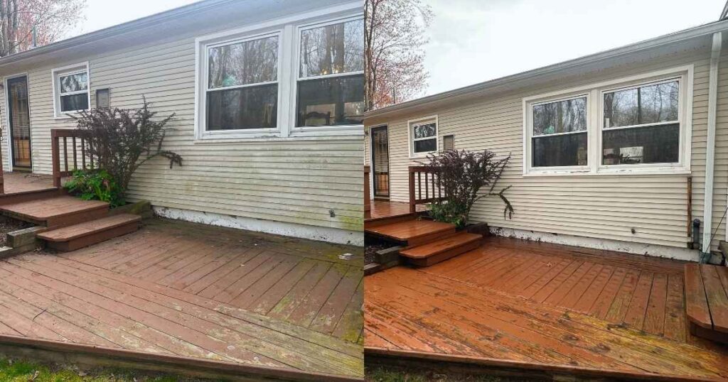 How to Restore a Cedar Deck After Power Washing Damage