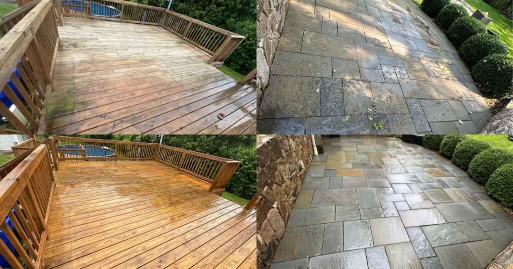 Patio and Deck Need Regular Pressure Washing