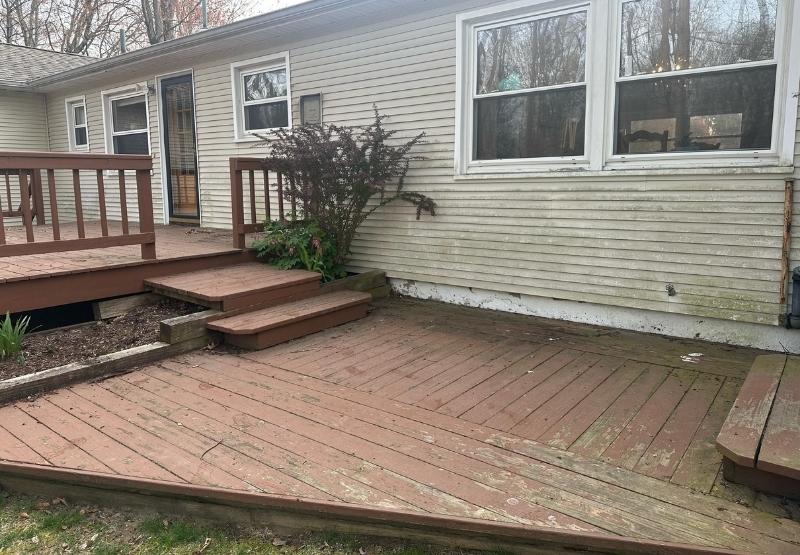 Deck power washing