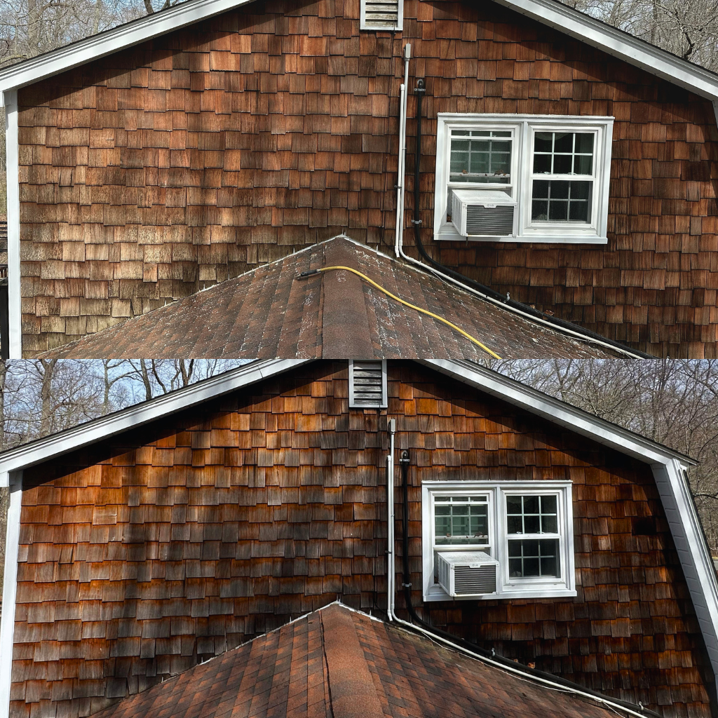 roof power washing